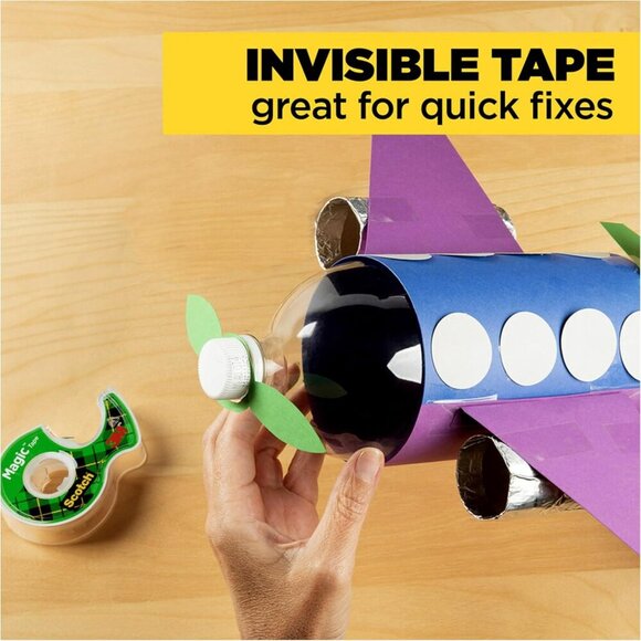 Magic Tape, Invisible, Home Office Supplies and Back to School Supplies for Coll - Picture 8 of 11